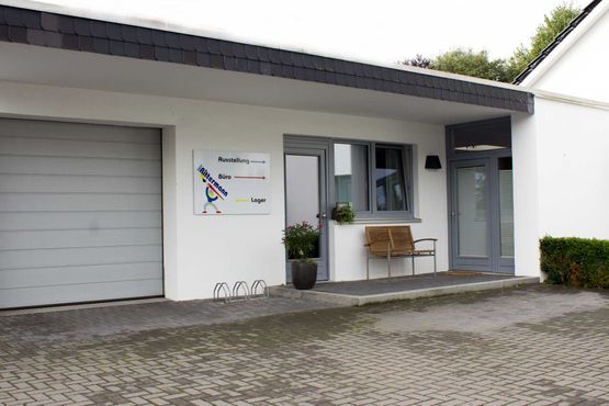 Büro und Eingang zum Malermeister L. Rittermann aus Garbsen